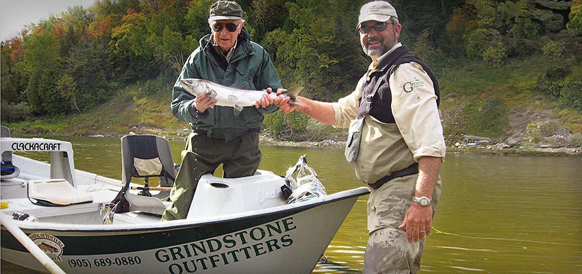 Owner/Guide John Valk on the river